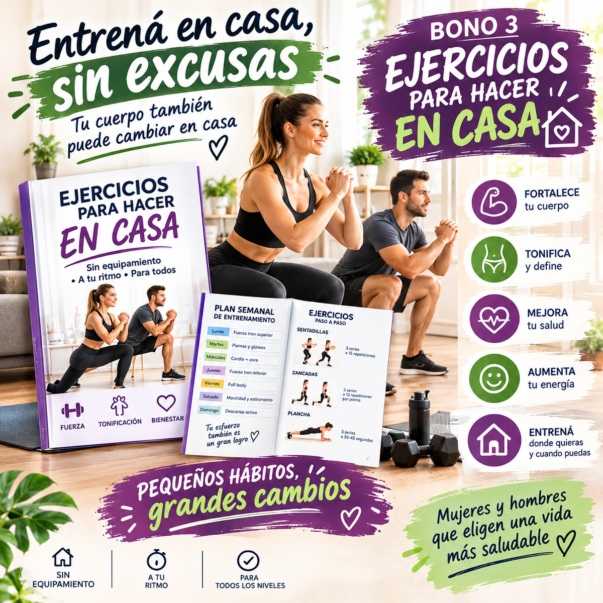 700 Recetas Saludables + 3 bonos de regalo