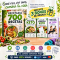 700 Recetas Saludables + 3 bonos de regalo
